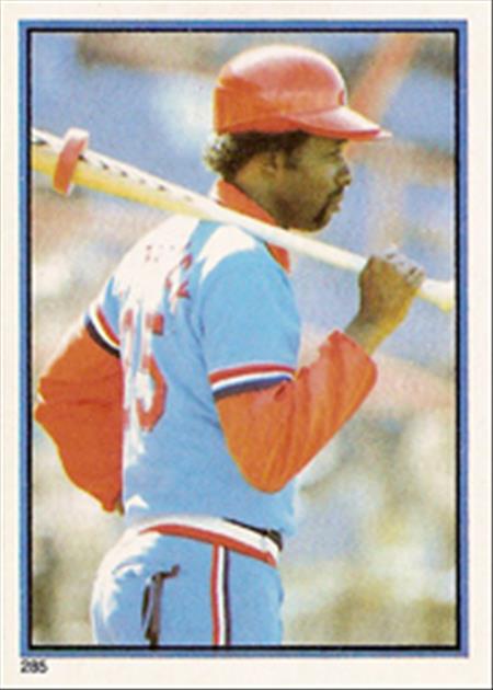 1983 Topps Baseball Stickers     285     George Hendrick